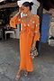 Apricot Embellished Ines Dress