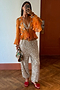 Apricot Embellished Top