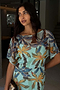 Azura Palms Mesh Tilly Dress
