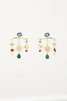 Thumbnail for Gold Plated Balearic Charm Earring