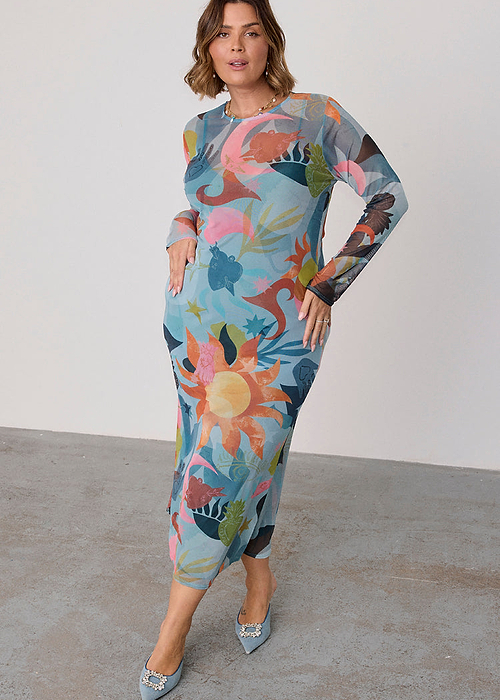 Balearic Mesh Dress