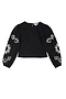 Black Enchanted Lillie Top