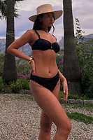 Thumbnail for Broderie Black Bikini Brief