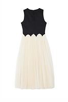 Thumbnail for Black and Cream Monika Dress