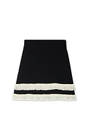 Thumbnail for Black and Cream Fringe Jake Skirt