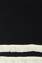 Black and Cream Fringe Jake Skirt