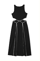 Thumbnail for Black and Cream Esme Dress