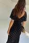 Black Plisse Fifi Dress