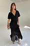 Black Plisse Fifi Dress