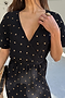 Black Plisse Fifi Dress