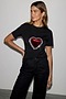 Black Heart Baby T Shirt