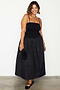 Black Lola Mid-axi Dress