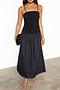 Black Lola Mid-axi Dress