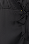 Black Meela Lace Trim Dress