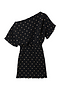 Black Plisse Mini Tilly Dress