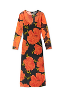 Thumbnail for Black Poppy Aria Mesh Dress