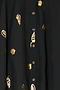 Black Shell Cape Shirt