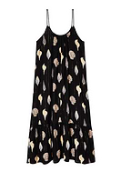 Thumbnail for Black Shells Maxi Dress