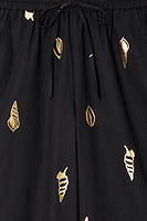 Thumbnail for Black Shell Elissa Trousers Petite