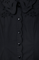 Thumbnail for Black Sicily Shirt Dress