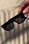 Black Square Sunglasses