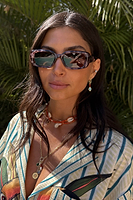 Thumbnail for Tortoise Shell Rectangle Sunglasses