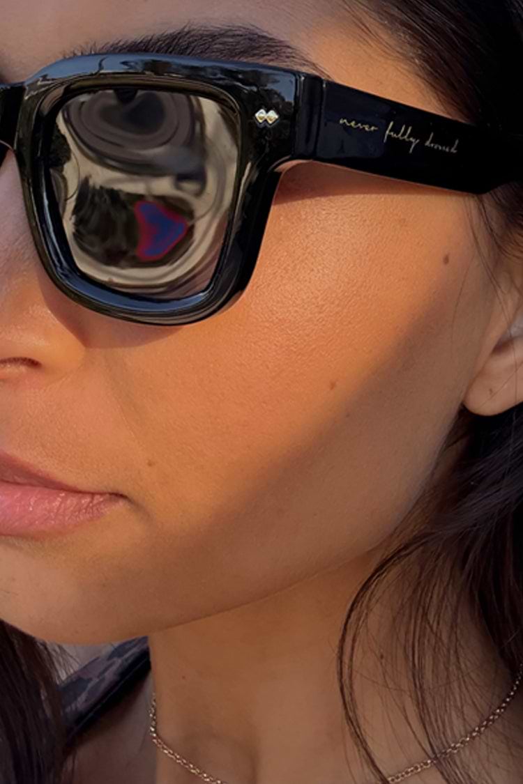Black Square Sunglasses