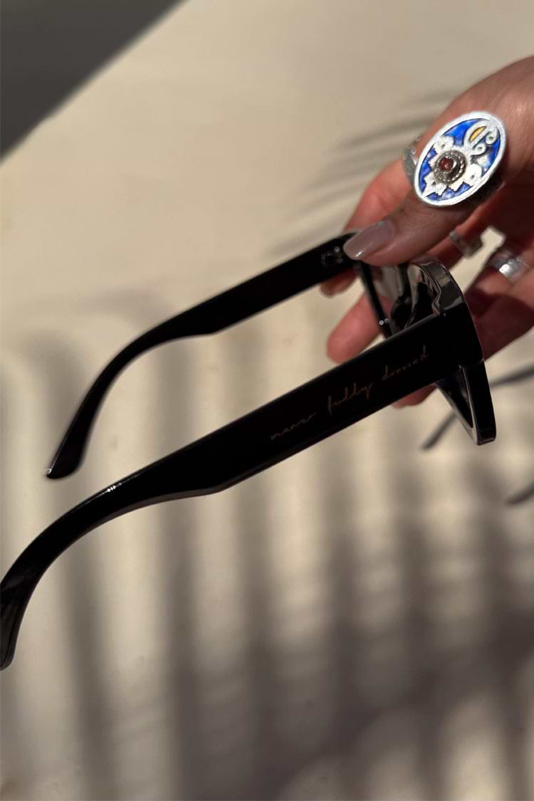 Black Square Sunglasses