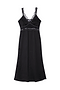 Black Mimi Dress with Stud Trim Petite