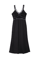 Thumbnail for Black Mimi Dress with Stud Trim Petite