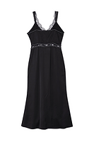 Thumbnail for Black Mimi Dress with Stud Trim Petite