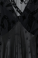 Thumbnail for Black Swallow Romance Emma Dress Petite