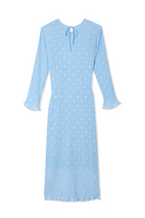 Thumbnail for Blue Plisse Chloe Dress