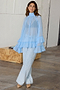 Pastel Blue Elinor Blouse