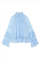 Thumbnail for Pastel Blue Elinor Blouse