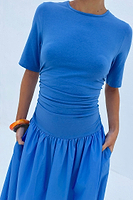 Thumbnail for caption_Model is 5ft6” and wears UK size 8/ US 4