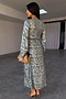 Blue Lottie Wrap Dress