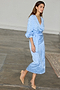 Sky Blue Jacquard Vienna Dress