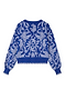 Blue Mosaic Cardigan