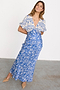 Blue Mosaic Elodie Dress