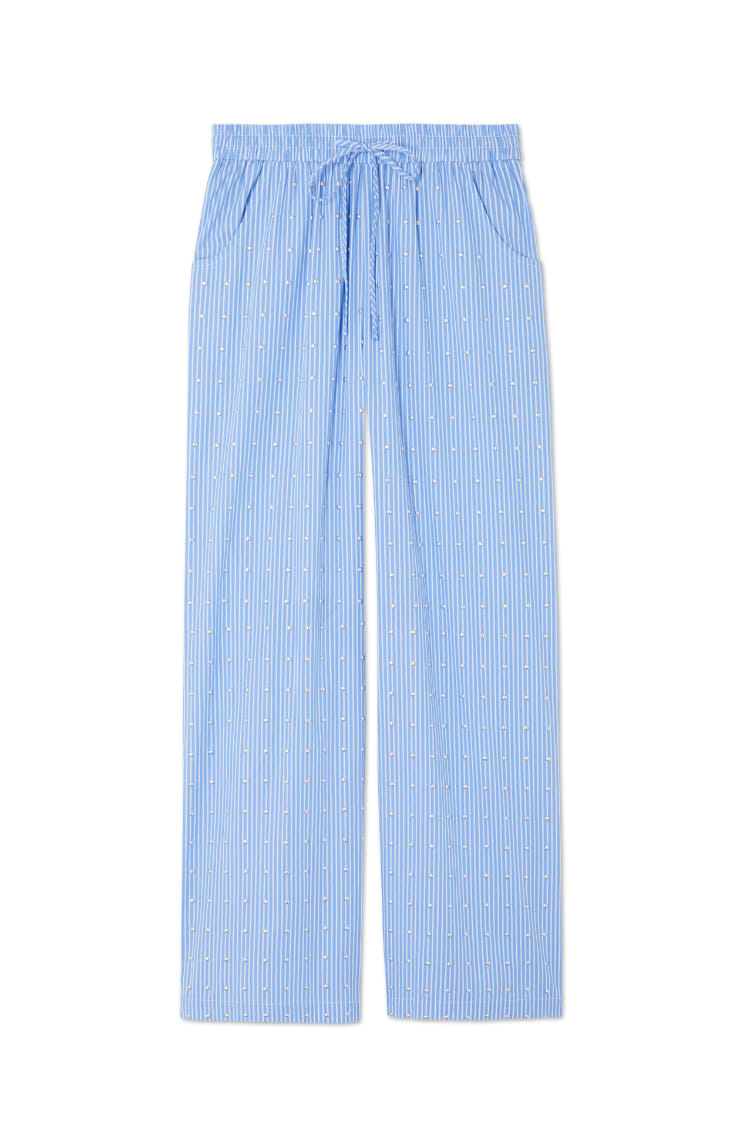 Blue Stripe Elissa Trouser Petite