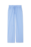 Thumbnail for Blue Stripe Elissa Trouser Petite