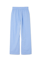 Thumbnail for Blue Stripe Elissa Trouser Petite