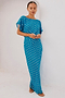 Blue Jacquard Tilly Dress