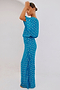 Blue Jacquard Tilly Dress