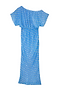 Blue Jacquard Tilly Dress
