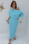 Turquoise Tilly Dress