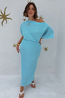 Thumbnail for caption_Model is 5ft7” and wears size XL