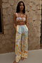 Blue Tropical Trouser