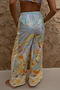 Blue Tropical Trouser